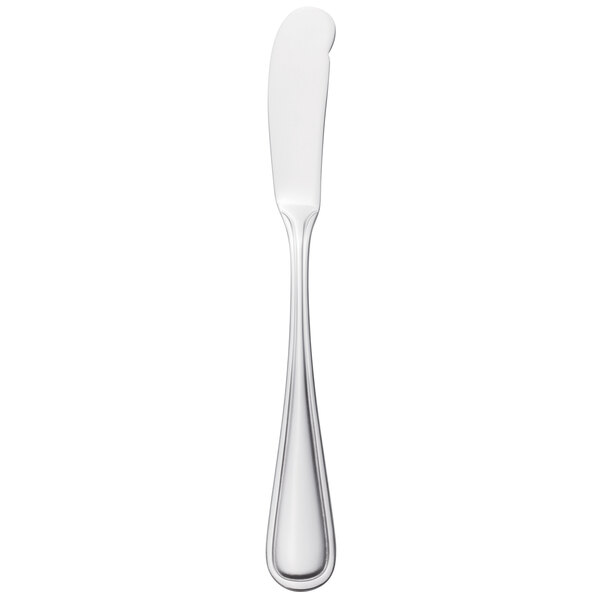 Walco Balance from Steelite International WL7911 7" 18/0 Stainless Steel Heavy Weight Solid Handle Butter Knife - 12/Case