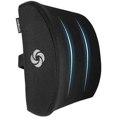 SAMSONITE, Ergonomic Lumbar Support Pillow for Chair - Elevates