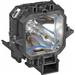 Original Philips Lamp & Housing for the Epson Powerlite 73C Projector - 240 Day Warranty