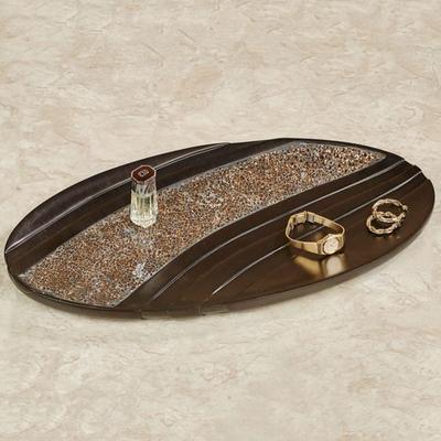 Grandeur Vanity Tray Bronze , Bronze