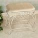 Aldabella Vanity Bench Creamy Gold , Creamy Gold