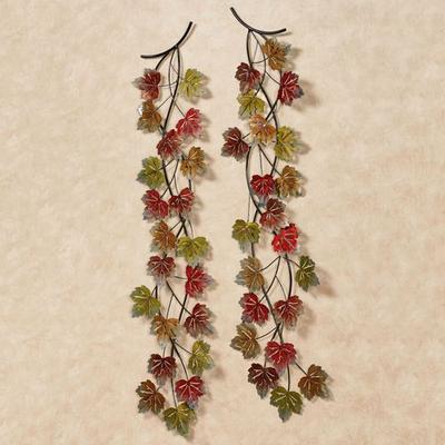 Falling Leaves Wall Art Multi Earth Set of Two, Se...