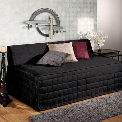 Camden Hollywood Daybed Cover Onyx, Daybed, Onyx