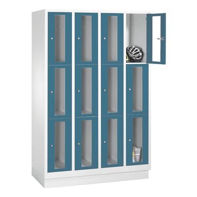 CP Fächerschrank »Classic A« blau, 119x180x50 cm