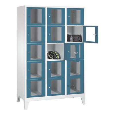 CP Fächerschrank »Classic A« blau, 120x185x50 cm