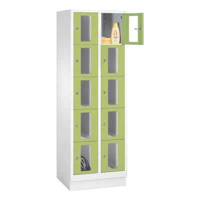 CP Fächerschrank »Classic A« grün, 61x180x50 cm