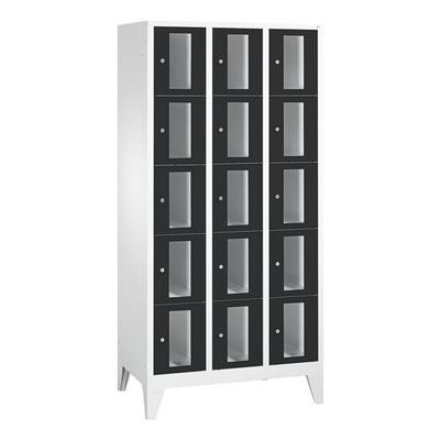 CP Fächerschrank »Classic A« schwarz, 90x185x50 cm