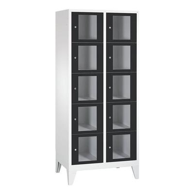 CP Fächerschrank »Classic A« schwarz, 81x185x50 cm