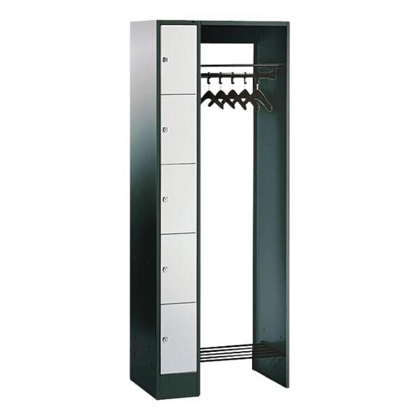 CP Offene Garderobe schwarz, 74x195x48 cm Image