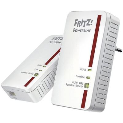 AVM »FRITZ!Powerline 1240E WLAN Set« weiß, 6.7x11.4x2.7 cm