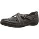Clarks Women's Ashland Spin Q Slip-On Loafer, Black, 6 UK Wide