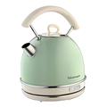 Ariete 2877/04-green 2877 Electric Kettle with Classical Design Vinatge-2877/04-green, 2000 W, 7 Cups, Green