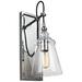 Generation Lighting Loras 17" High Chrome Wall Sconce