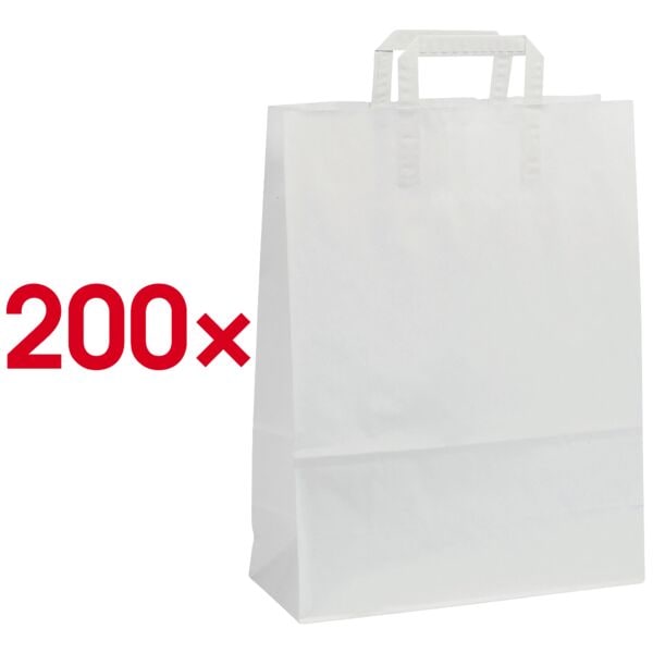 OTTO Office Papier-Tragetaschen »Topcraft« 28 L - weiß weiß, 40x45 cm