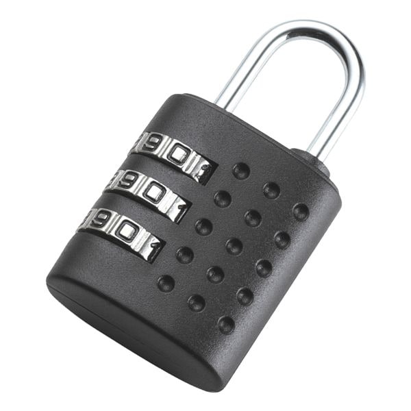 JSA Zahlenschloss schwarz, 2.8x5.3x1.3 cm Image