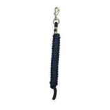 Weaver Poly Lead Rope W/Brass Snap Navy