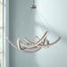 Swing Time 30" Wide Brushed Silver LED Chandelier