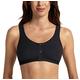 Anita Care 5315X-001 Women's ISRA Black Cotton Non-Padded Non-Wired Support Coverage Mastectomy Full Cup Bra 34C