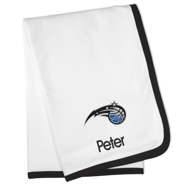 white-orlando-magic-personalized-baby-blanket/