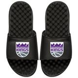 Youth Black Sacramento Kings Primary iSlide Sandals