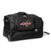 MOJO Washington Capitals Black 27'' 2-Wheel Drop Bottom Rolling Duffel Bag