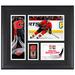 Mikael Backlund Calgary Flames Framed 15" x 17" Player Collage with a Piece of Game-Used Puck