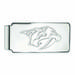 Silver Nashville Predators Money Clip