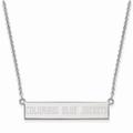 Women's Columbus Blue Jackets Sterling Silver Small Bar Necklace