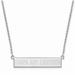 Women's Tampa Bay Lightning Sterling Silver Small Bar Necklace