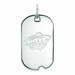 Women's Minnesota Wild Sterling Silver Small Dog Tag