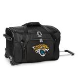 MOJO Black Jacksonville Jaguars 22" 2-Wheeled Duffel Bag