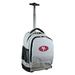 MOJO Gray San Francisco 49ers 19'' Premium Wheeled Backpack