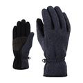 Ziener Erwachsene IMAGIO glove multisport Freizeit- / Funktions- / Outdoor-Handschuhe | atmungsaktiv, gestrickt, schwarz (black melange), 6.5