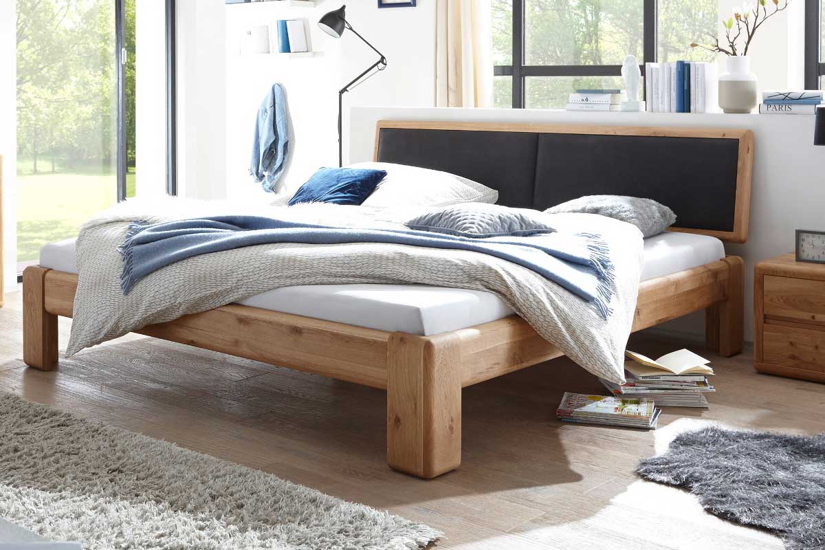 Bett »Verona« Wildeiche Image