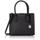 Michael Kors Mercer, Damen Tornistertasche, Black, 10.2x19x21.6 cm (W x H L)