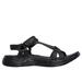 Skechers Women's On the GO 600 - Brilliancy Sandals | Size 10.0 | Black | Textile/Synthetic | Vegan | Machine Washable