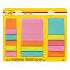 Post-it Super Sticky Lined Notes Supernova Neons Collection Multi-Size 45 Sheets 15 Pads