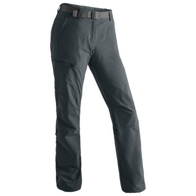 Maier Sports - Women's Lulaka - Trekkinghose Gr 42 - Regular grau/schwarz