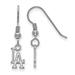 Women's Los Angeles Dodgers Sterling Silver Extra-Small Dangle Earrings