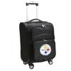 MOJO Black Pittsburgh Steelers 21" Softside Spinner Carry-On