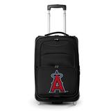 MOJO Black Los Angeles Angels 21" Softside Rolling Carry-On Suitcase