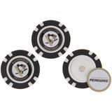 Pittsburgh Penguins 3-Pack Poker Chip Golf Ball Markers