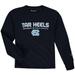 Youth Champion Navy North Carolina Tar Heels Jersey Long Sleeve T-Shirt