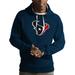 Men's Antigua Navy Houston Texans Victory Pullover Hoodie