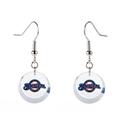 Milwaukee Brewers Swarovski Pick Off Earrings