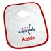 Newborn & Infant White Washington Capitals Personalized Bib