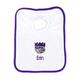 Newborn & Infant White Sacramento Kings Personalized Bib