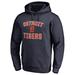 Men's Navy Detroit Tigers Victory Arch Pullover Hoodie