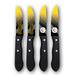 Woodrow Pittsburgh Steelers 4-Piece Stainless Steel Steak Knife Set