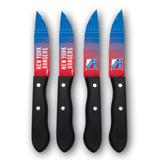 Woodrow New York Rangers 4-Piece Stainless Steel Steak Knife Set
